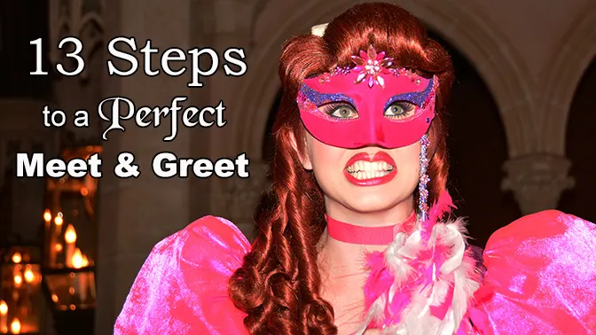 13 steps to a perfect Disney character meet and greet
