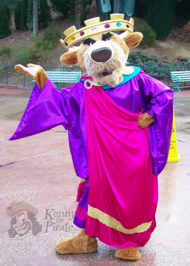 Prince John meet and greet at Disneyland Paris