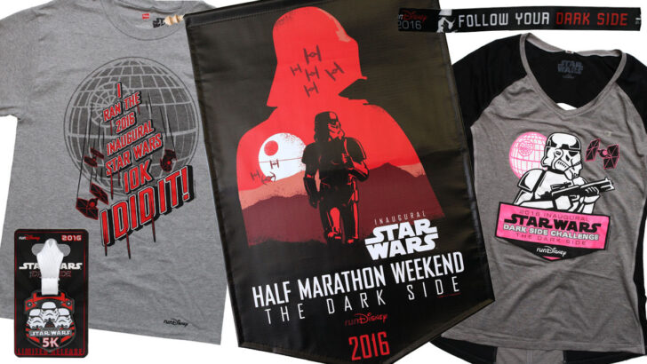 Star Wars Half Marathon – The Dark Side merchandise released
