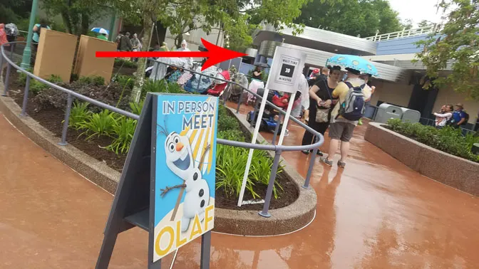 Olaf meet and greet in Hollywood Studios in Walt Disney World (10)