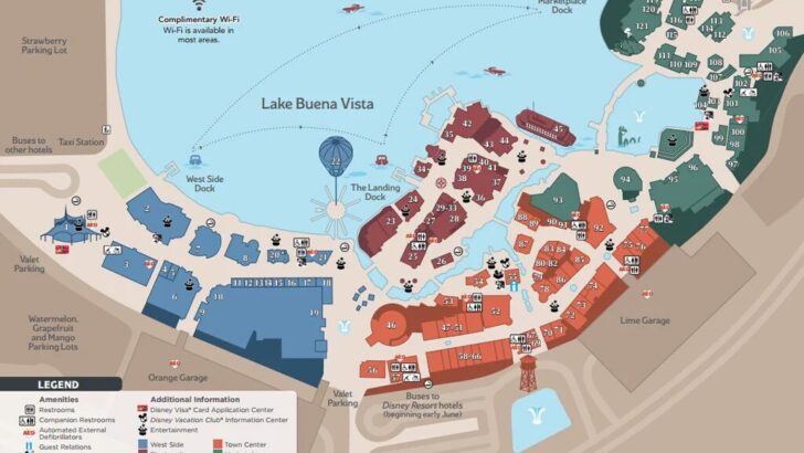 Disney Springs Maps