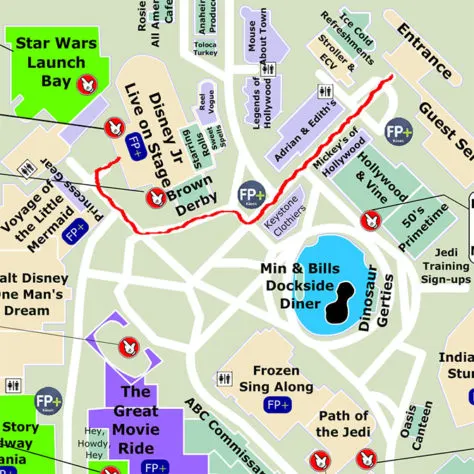 How to find Pluto in Hollywood Studios