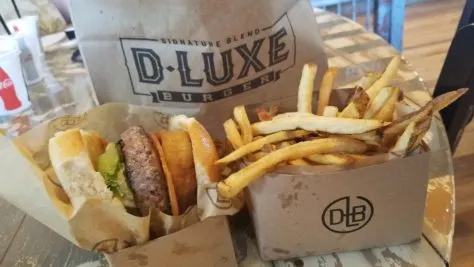 Review of D-Luxe Burger in Disney Springs in Walt Disney World