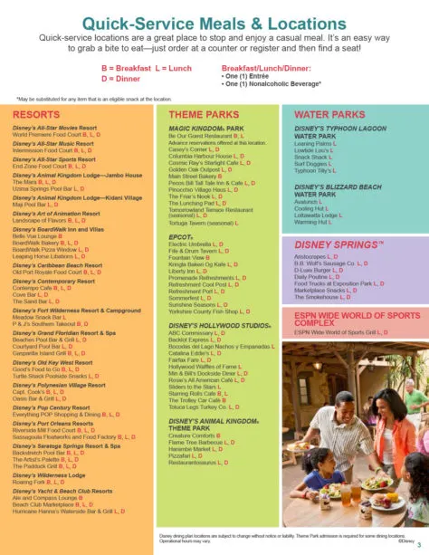 2017 Disney Dining Plan-3
