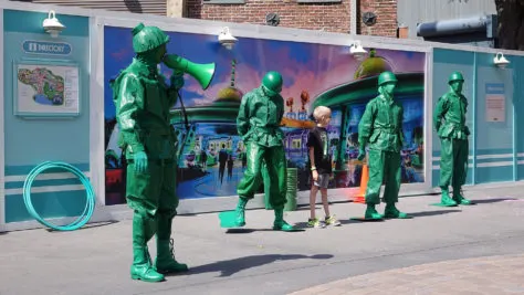 Green Army Man Bootcamp at Disney's Hollywood Studios in Walt Disney World