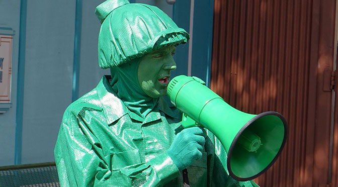 Green Army Man Bootcamp at Disney's Hollywood Studios in Walt Disney World