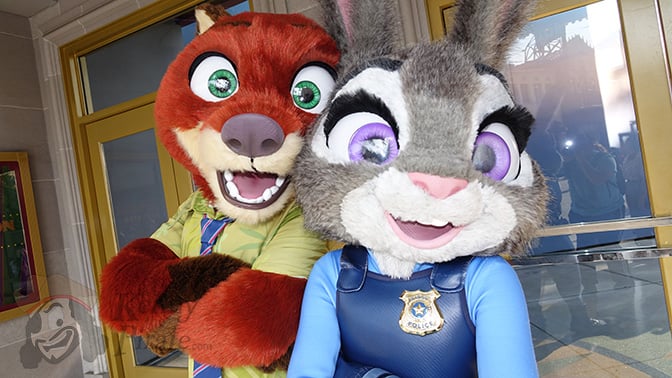 Nick and Judy join the Creepa Crew at Mickey's Not So Scary Halloween Party