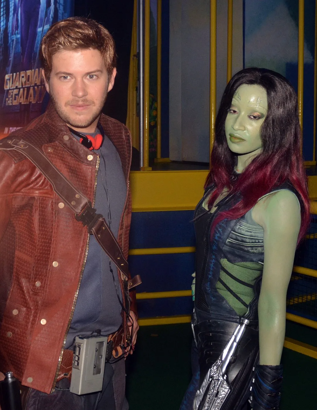 Star-Lord and Gamora Villains Unleashed at Hollywood Studios August 2014