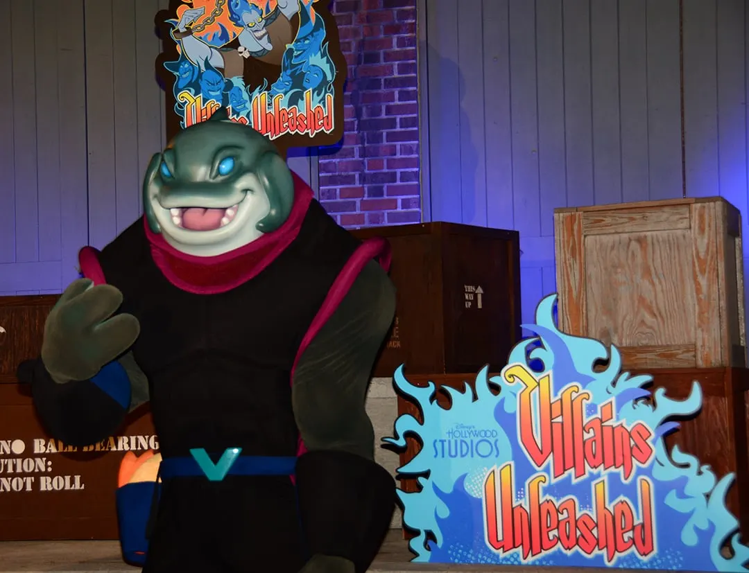 Captain Gantu at Villains Unleashed at Hollywood Studios August 2014