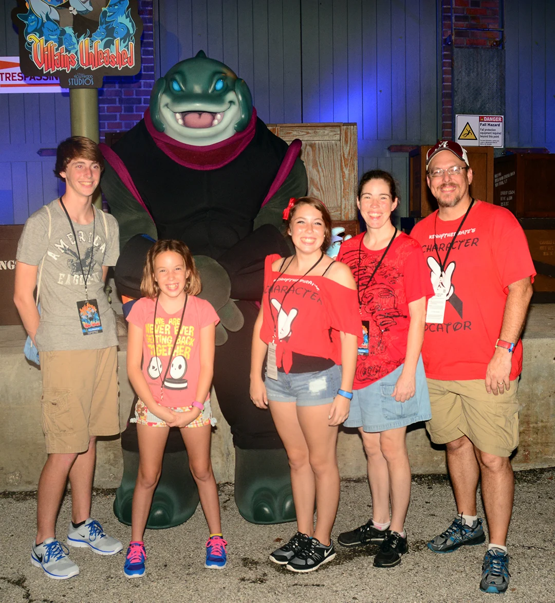 Captain Gantu at Villains Unleashed at Hollywood Studios August 2014
