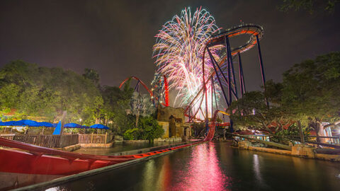 BUSCH GARDENS LIGHTS UP THE SKY FOR FOURTH OF JULY