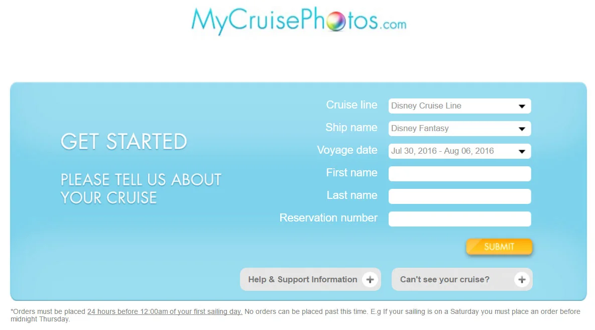 Disney Cruise Line My Photos