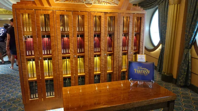 Shutters on board the Disney Fantasy