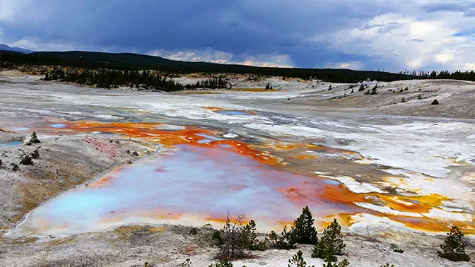 Yellowstone Day 2 Norris Geyser Basin