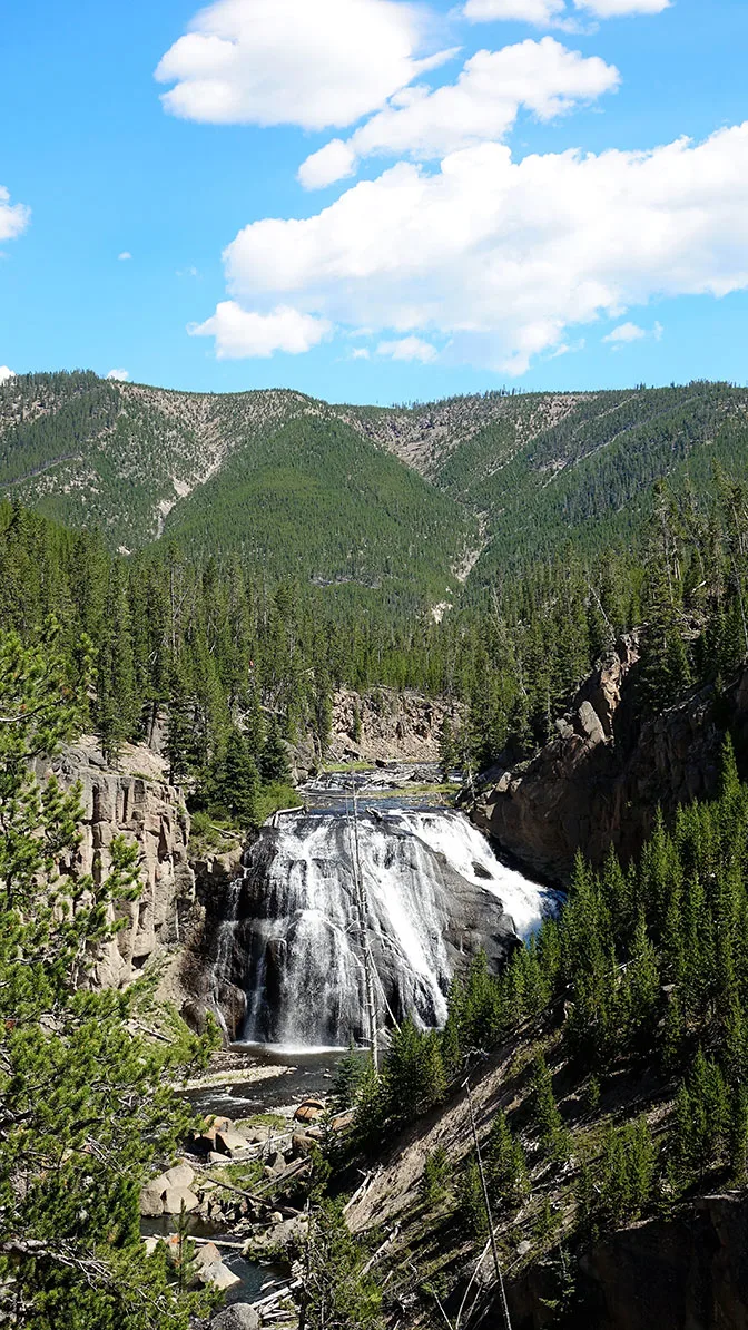 Yellowstone Day Gibbon Falls
