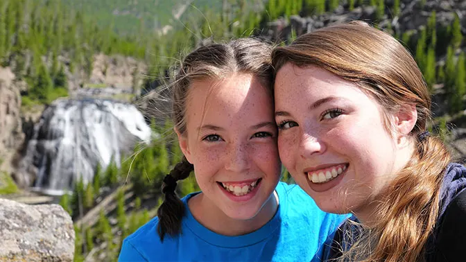 Yellowstone Day 2 Gibbon Falls