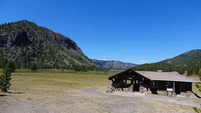 Yellowstone Day 3 Junior Ranger Post Madison