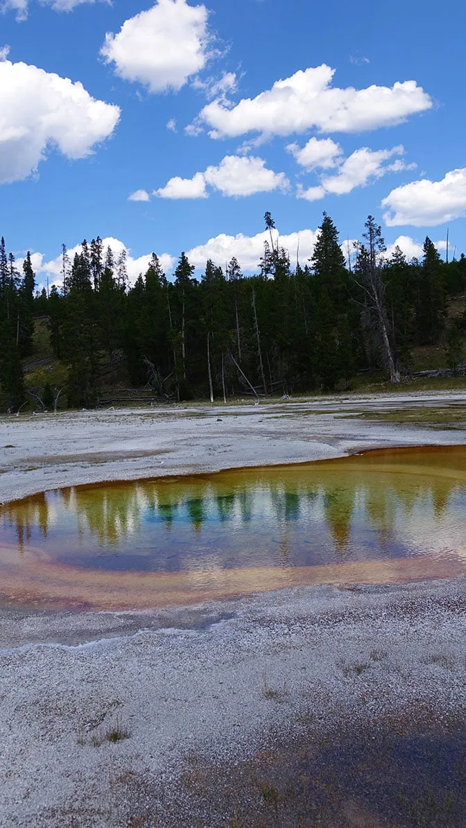 Yellowstone Day 3 Chromatic Spring