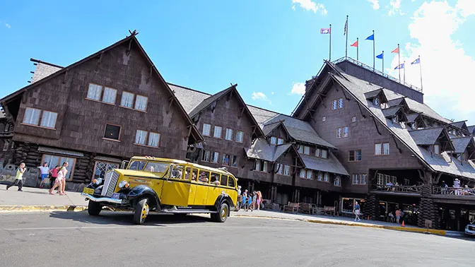 Yellowstone Day 3 Old Faithful Inn