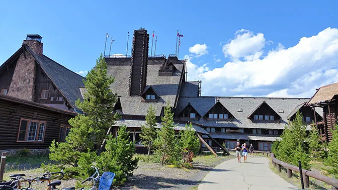 Yellowstone Day 3 Old Faithful Inn