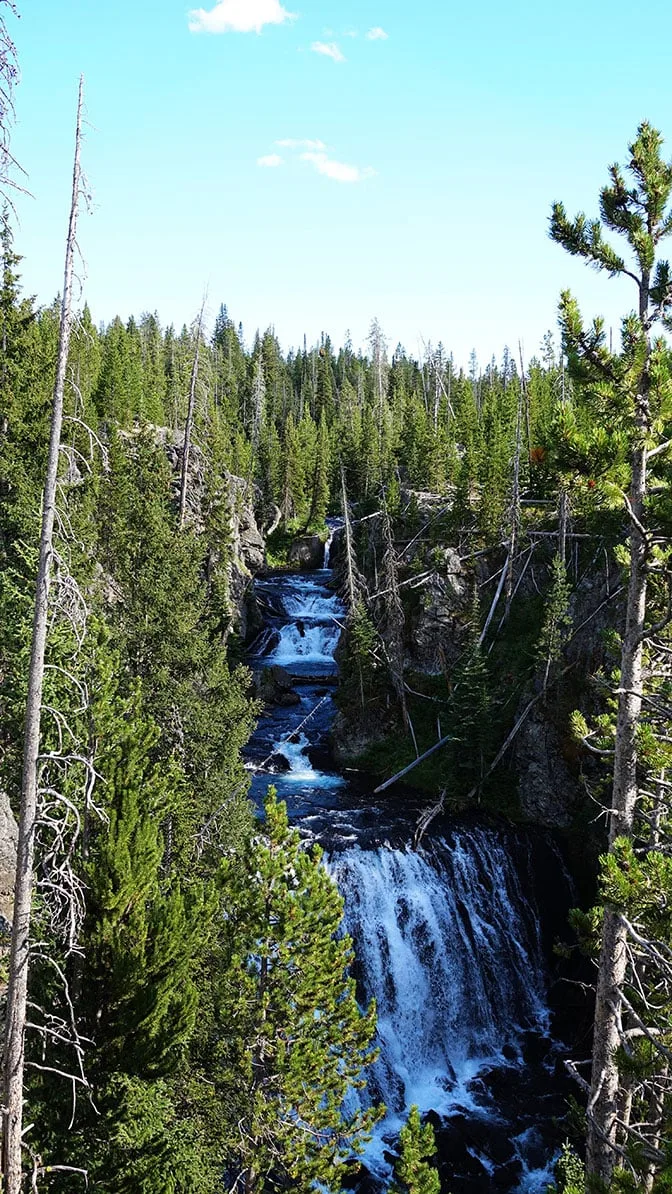 Yellowstone Day 3 Cascades