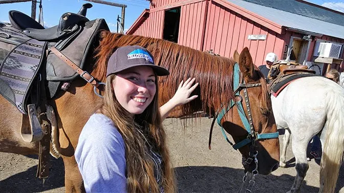 Yellowstone Day 4 Scar Diamond P Ranch Horse Rides