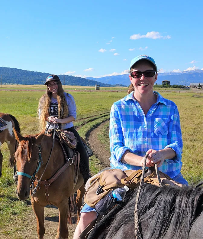 Yellowstone Day 4 Diamond P Ranch Horse Rides