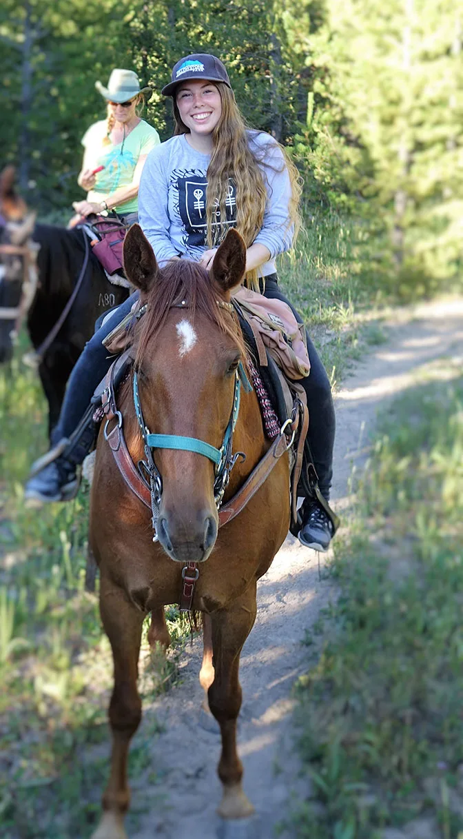 Yellowstone Day 4 Diamond P Ranch Horse Rides