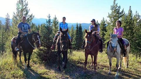 Our Yellowstone Adventure – Day 4 Imax, History Museum and Horseback Rides