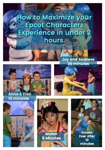 How to Maximize Your Epcot Characters Experience in Under 2 Hours