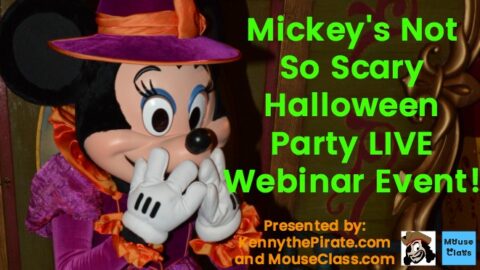 Mickey’s Not So Scary Halloween Party planning webinar coming soon!