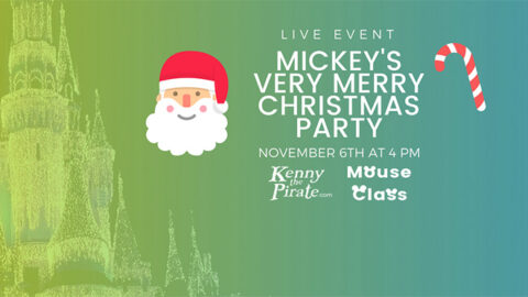 Free Live Webinar for Mickey’s Very Merry Christmas Party is coming VERY soon!