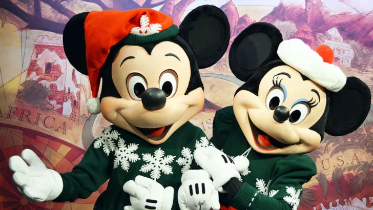 5 Disney character meet and greets in Christmas costumes at Disney's Animal Kingdom