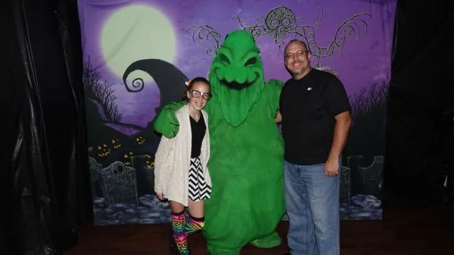 Oogie Boogie at Saratoga Springs resort Halloween 2016