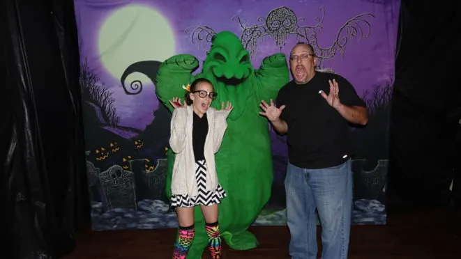 Oogie Boogie at Saratoga Springs resort Halloween 2016