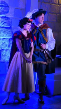 Snow White and Prince at Mickey's Very Merry Christmas Party 2016