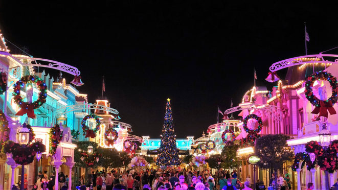 Once Upon a Christmastime at Mickey's Very Merry Christmas Party 2016