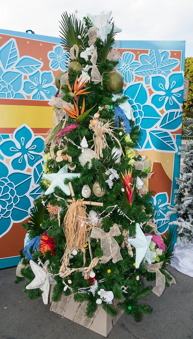 Disney Springs Christmas Tree Trail 2016