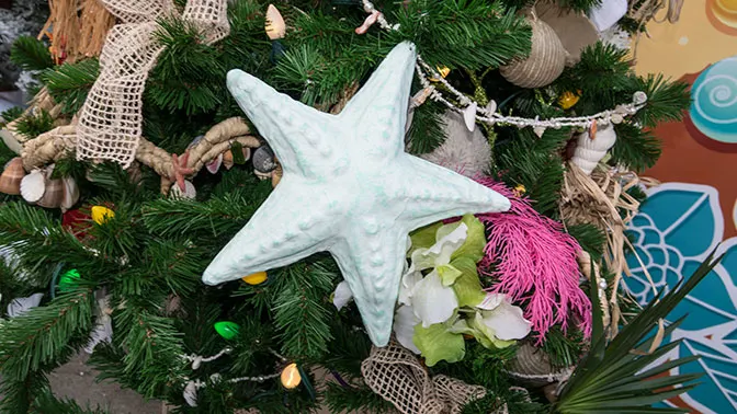 Disney Springs Christmas Tree Trail 2016