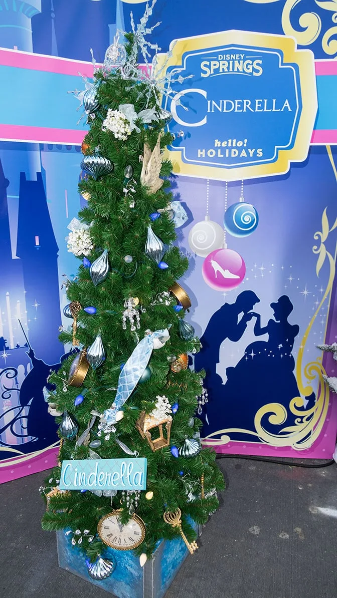 Disney Springs Christmas Tree Trail 2016