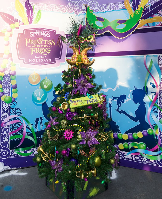 Disney Springs Christmas Tree Trail 2016
