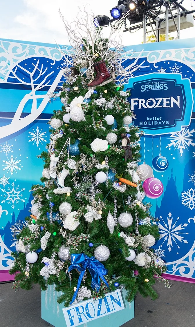 Disney Springs Christmas Tree Trail 2016