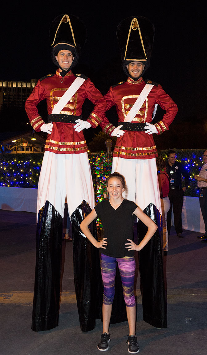 Disney Springs Christmas Tree Trail 2016