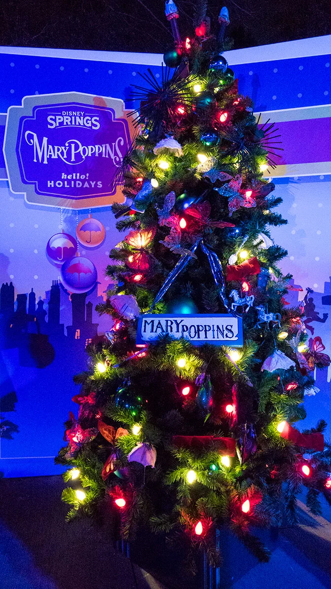 Disney Springs Christmas Tree Trail 2016