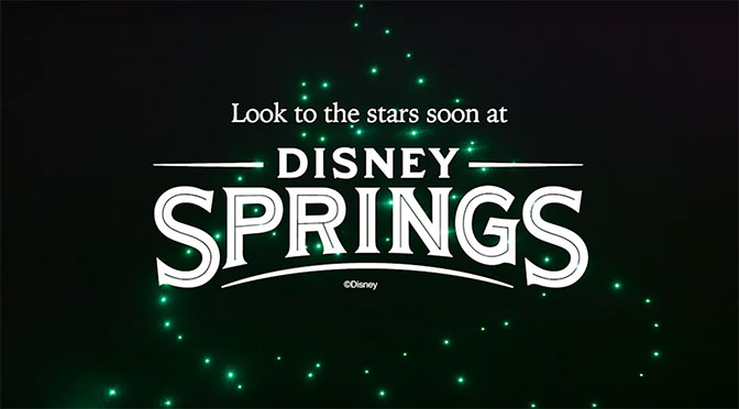 Disney Springs debuting all new hoiday themed light show featuring DRONES