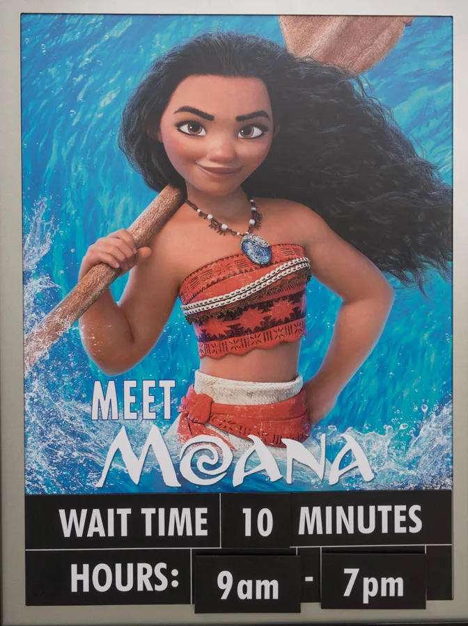 How to meet Moana in Walt Disney World Hollywood Studios