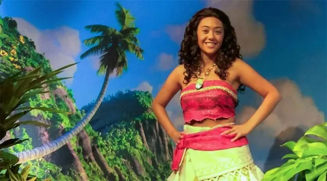 Moana now meeting at Disney's Hollywood Studios