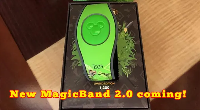 New MagicBand 2.0 coming to Walt Disney World