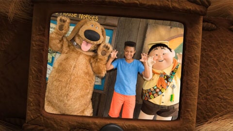 New animated Photopass MagicShot coming for Dug and Russell meet and greet