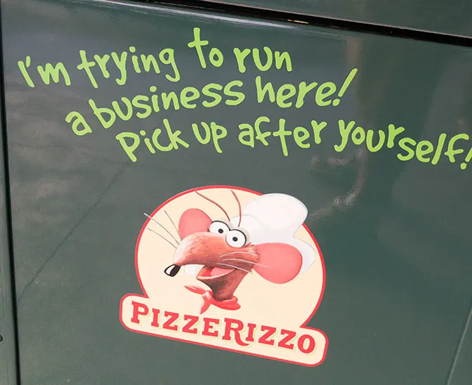 PizzeRizzo Restaurant in Hollywood Studios at Walt Disney World